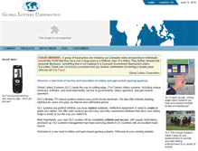 Tablet Screenshot of globallotterycorporation.com